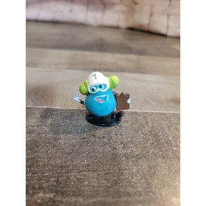 Disney pixar blue guy with glasses safety toy figure